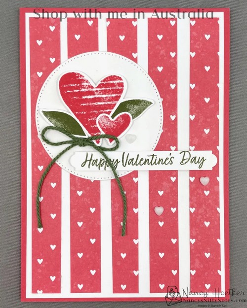 Country Bouquet Valentine Card