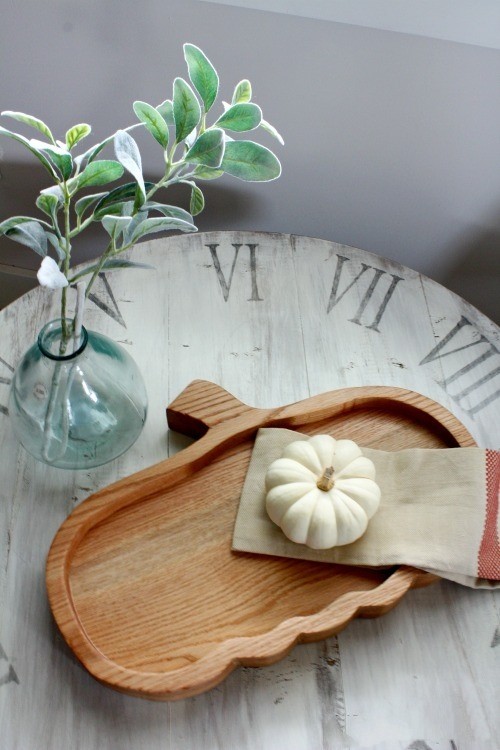 DIY Pumpkin Plate