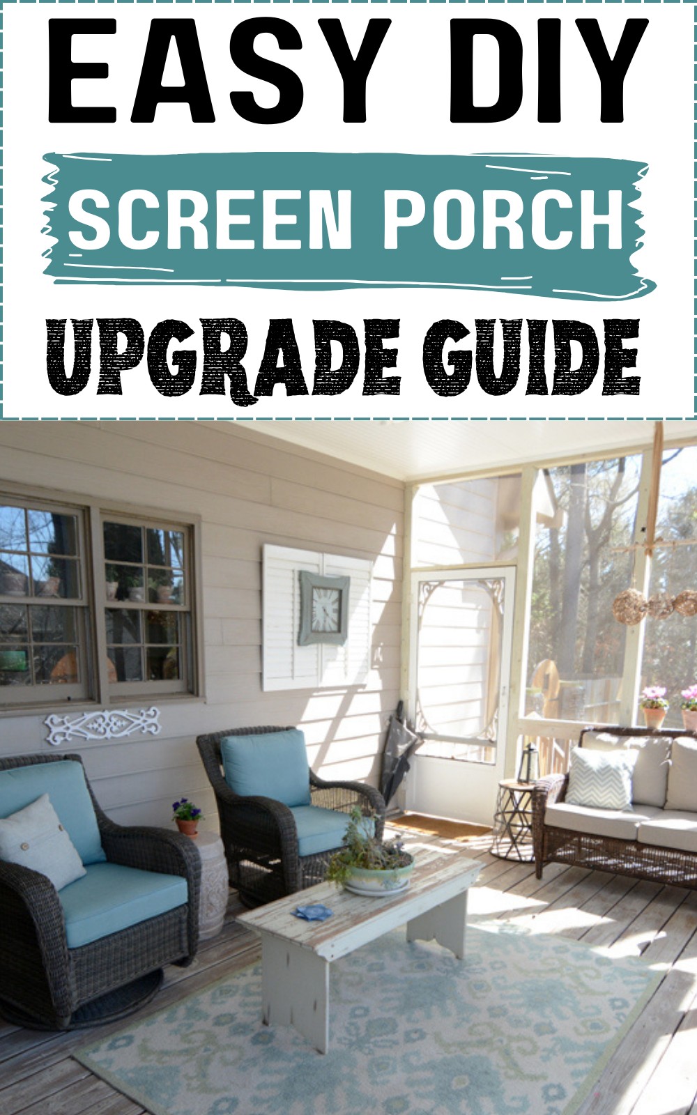 DIY Screen Porch Upgrade Guide
