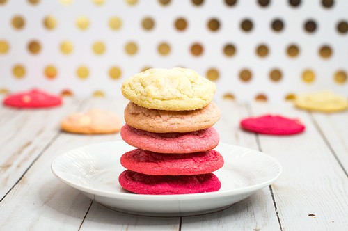 Pink Ombre Cookies