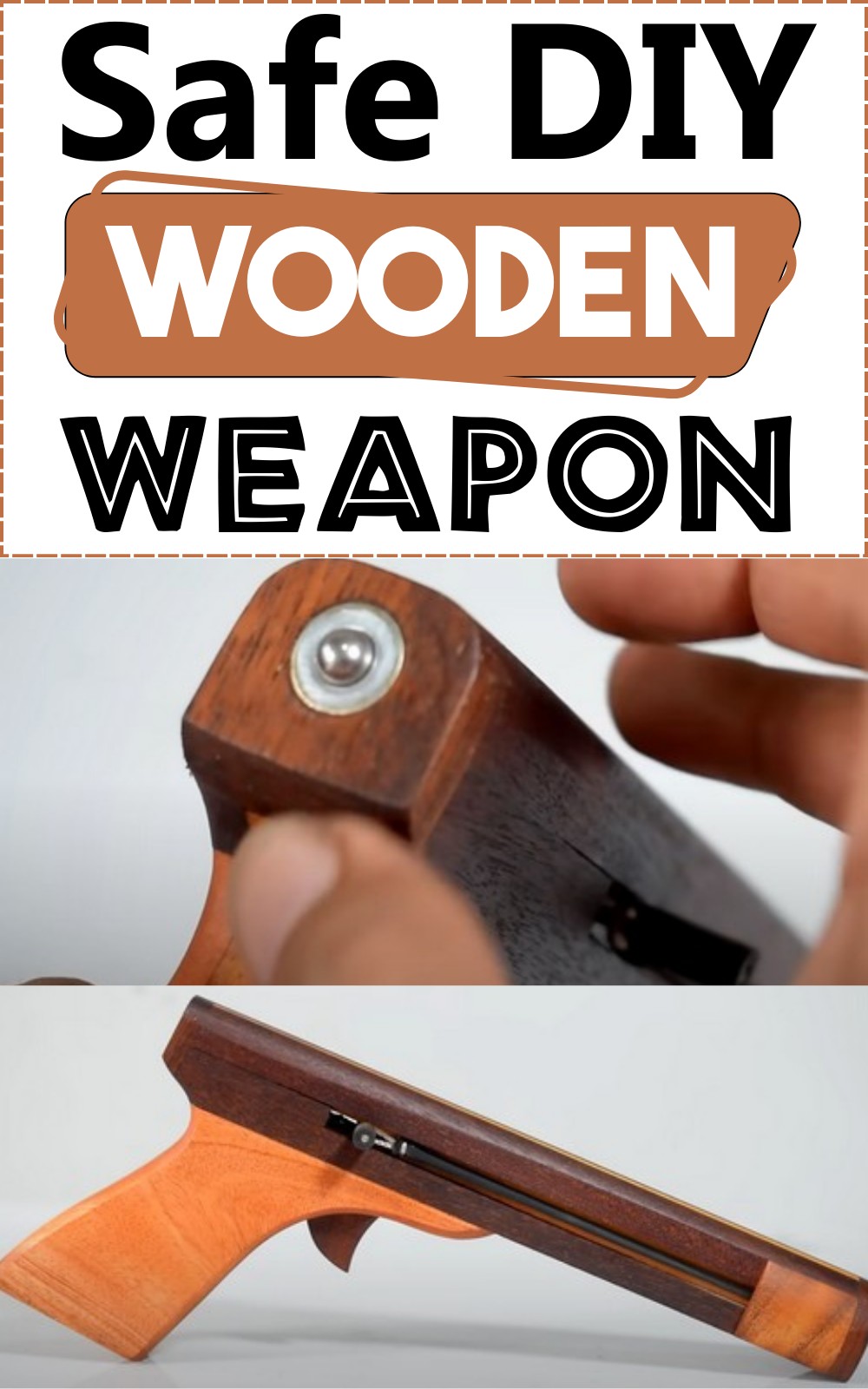 Safe DIY Wooden Weapon
