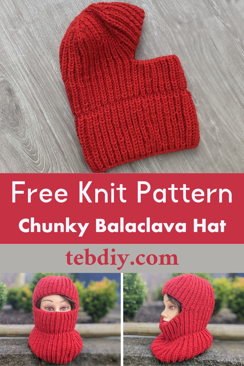 Chunky Balaclava Hat