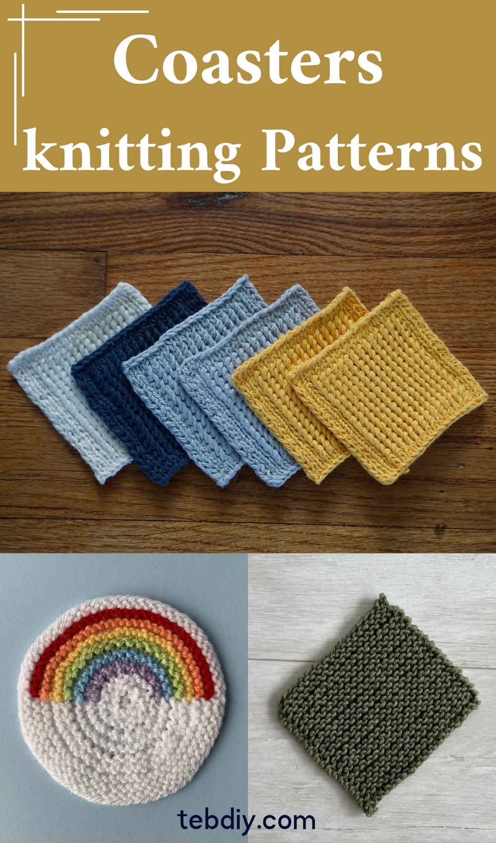 Knit Coasters Patterns