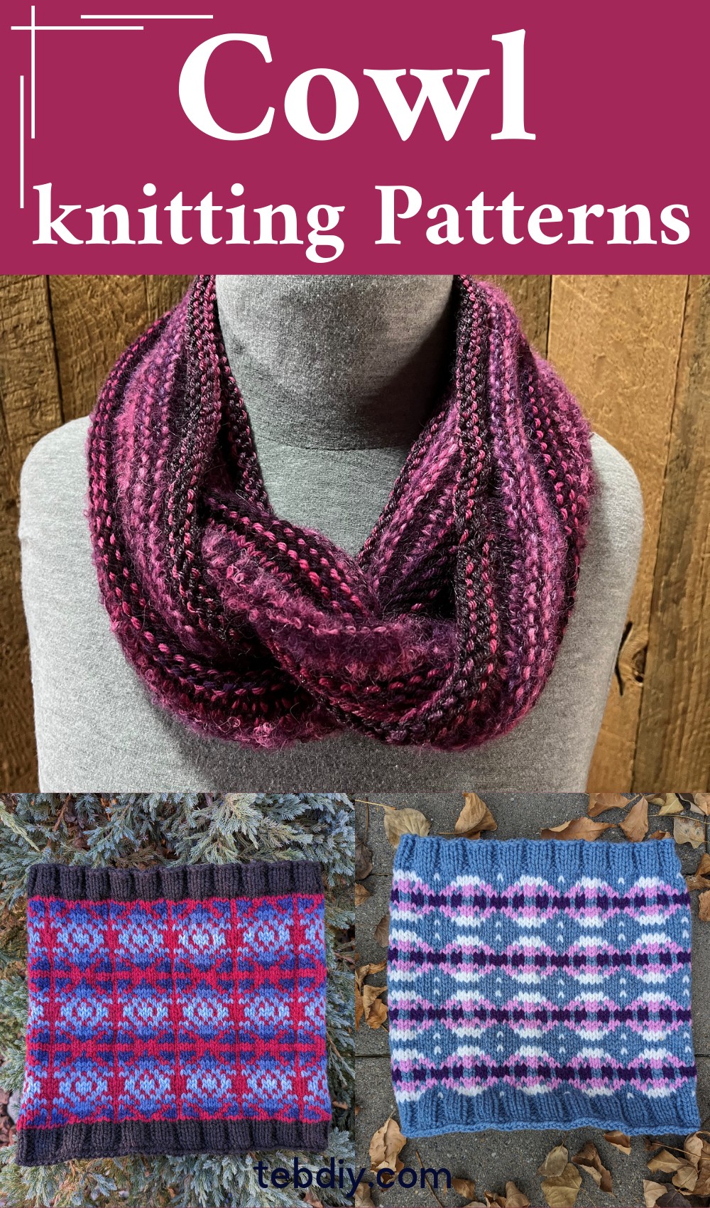 Knit Cowl Patterns