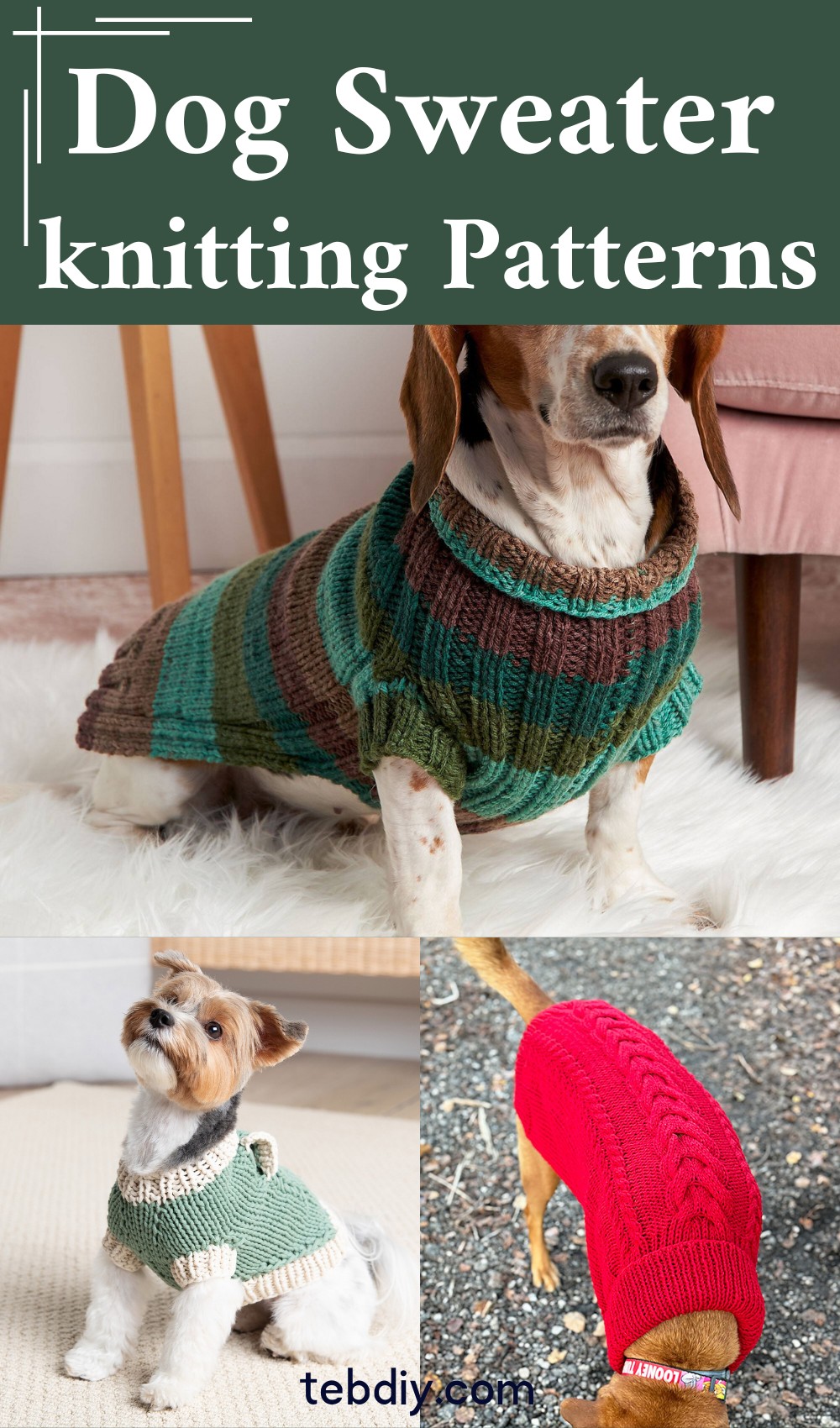 Knit Dog Sweater Patterns