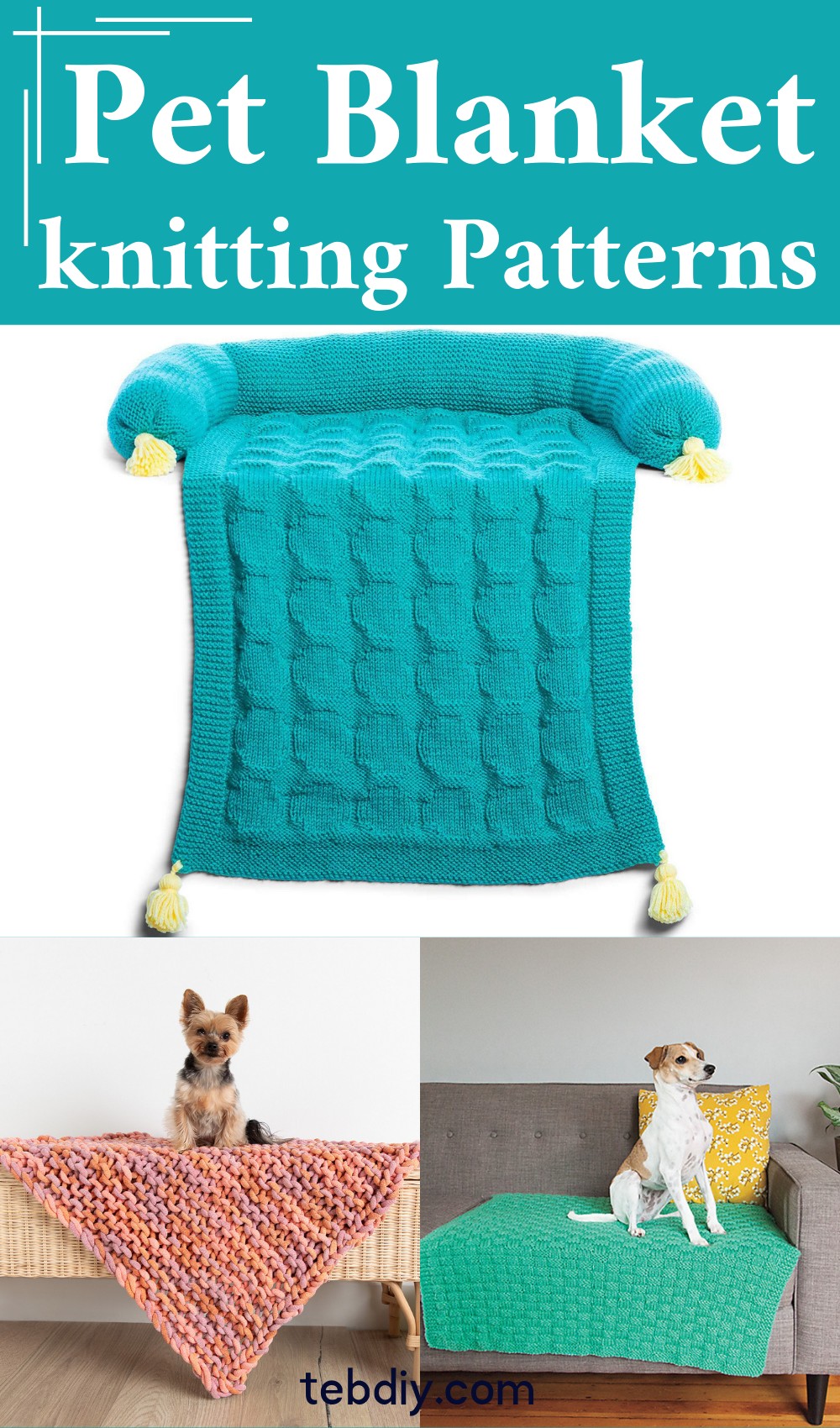 Knit Pet Blanket Patterns