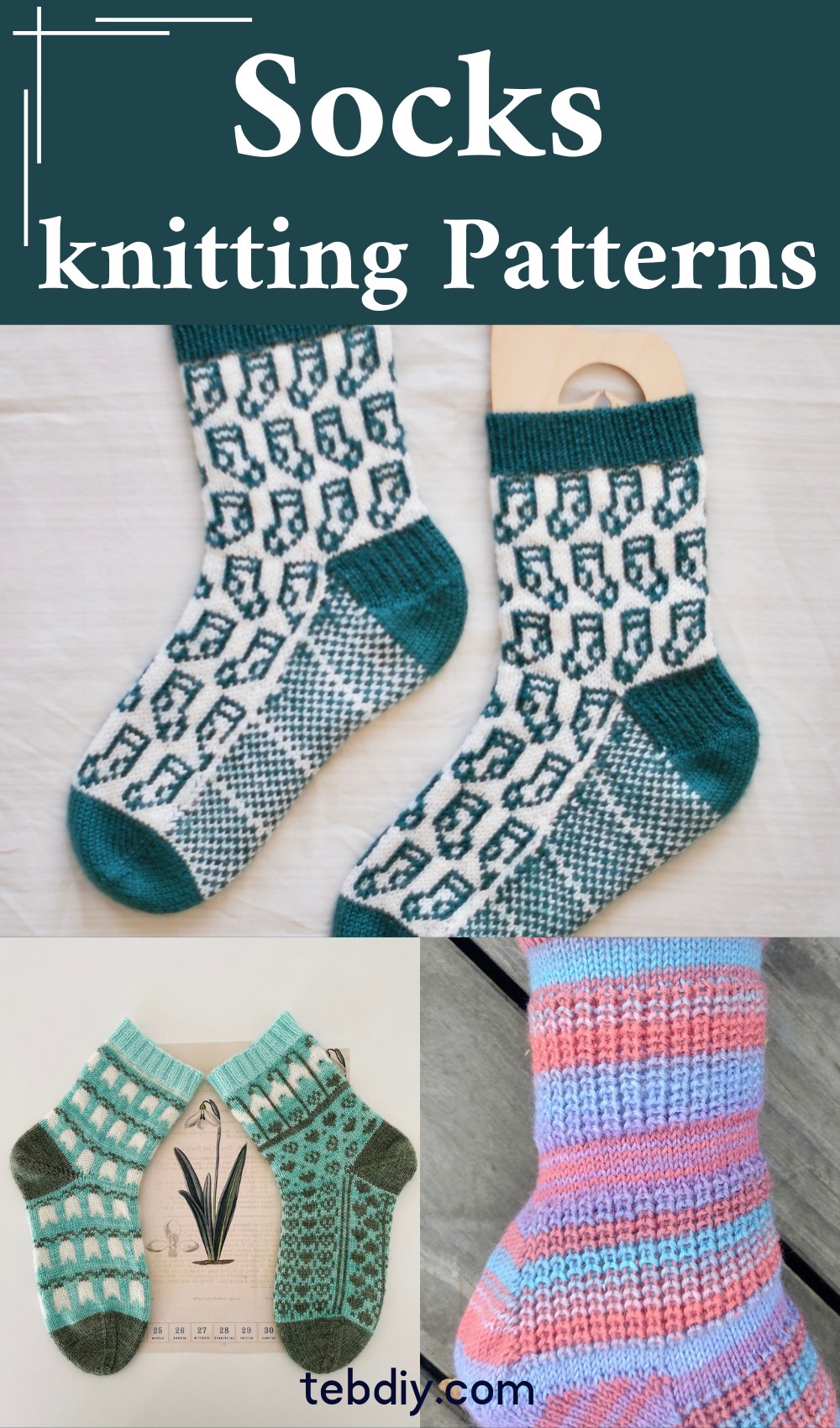 Knit Socks Patterns