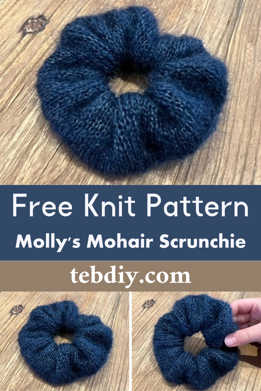 Molly's Mohair Scrunchie
