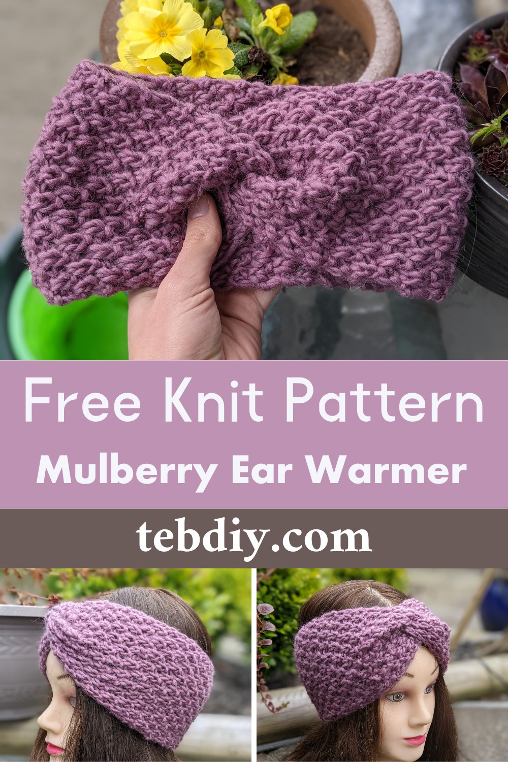 Mulberry Ear Warmer