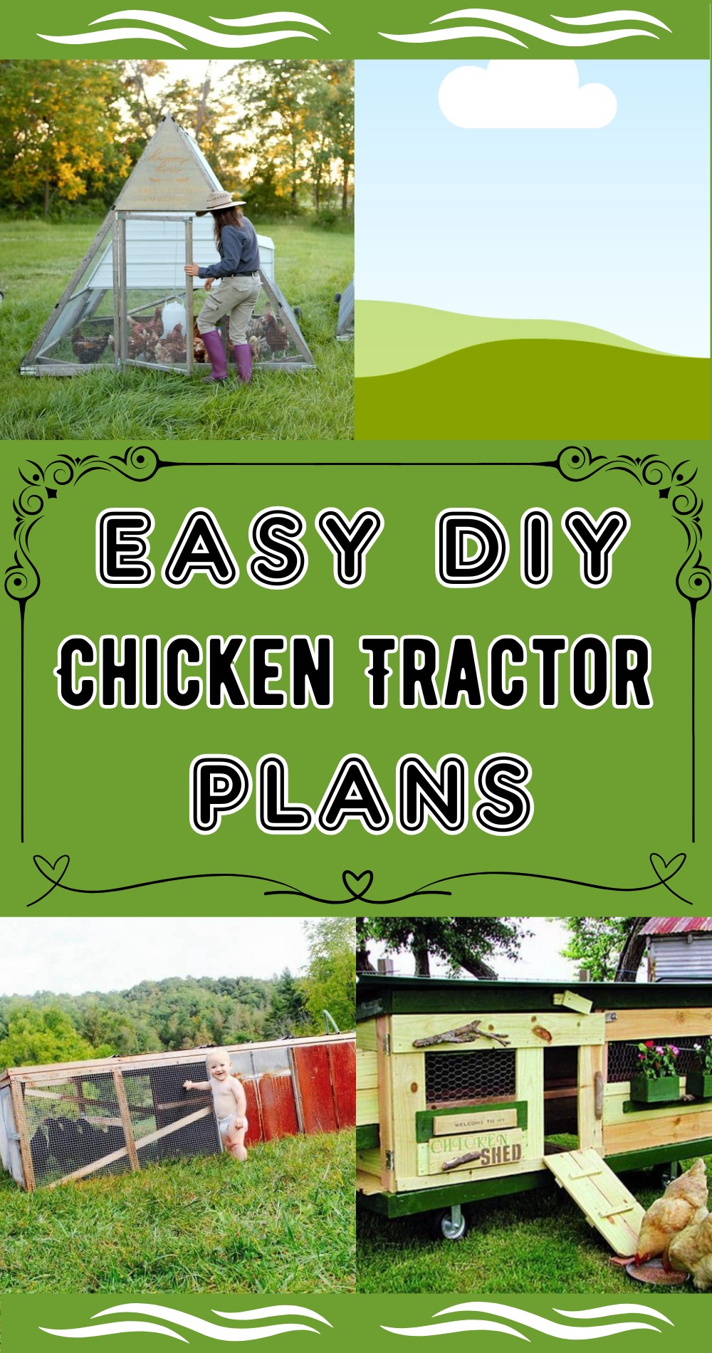 DIY Chicken Tractor Plans