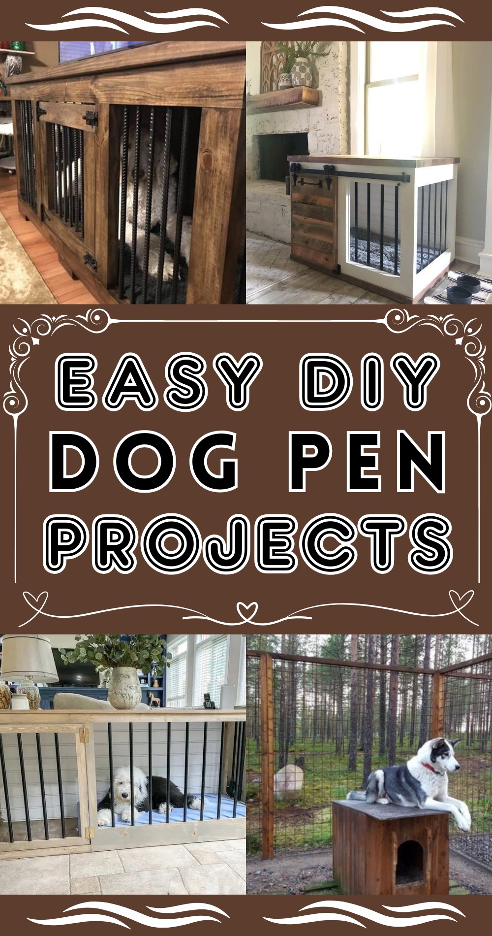 DIY Dog Pen Projects