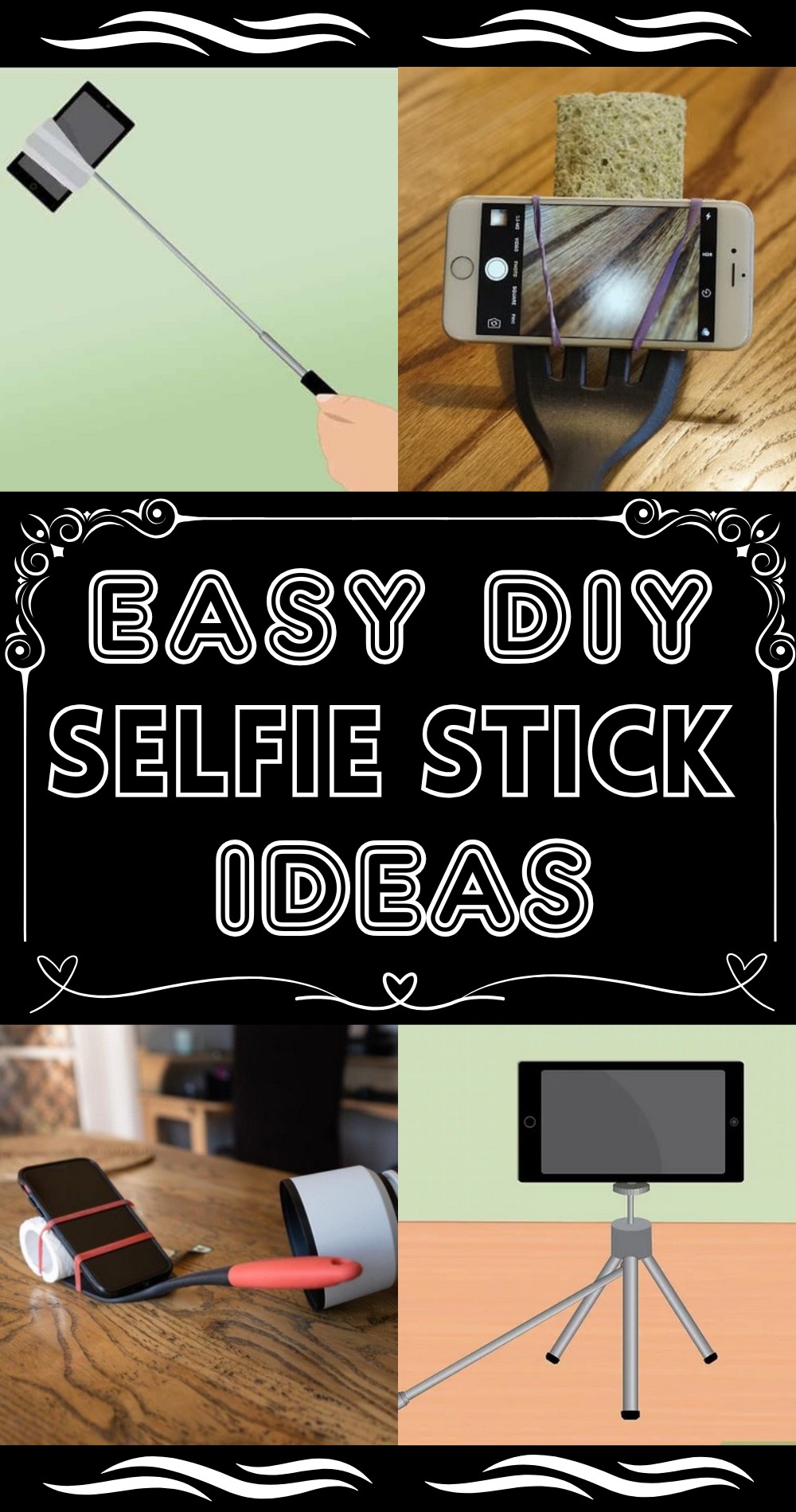 DIY Selfie Stick Ideas