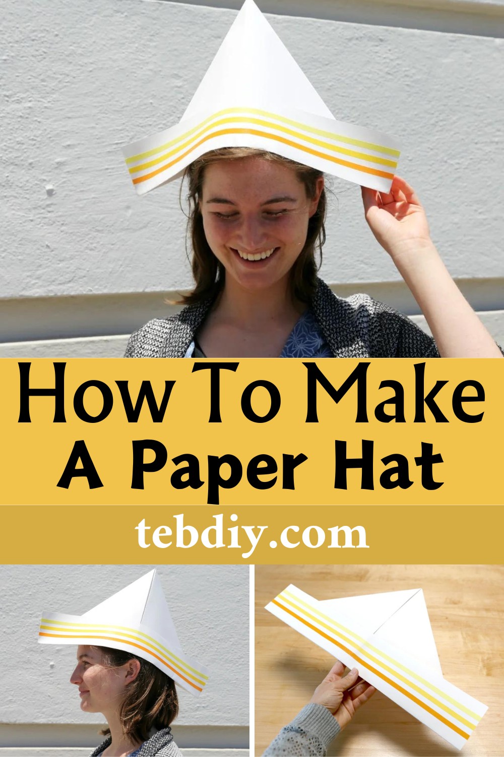 How To A Paper Hat