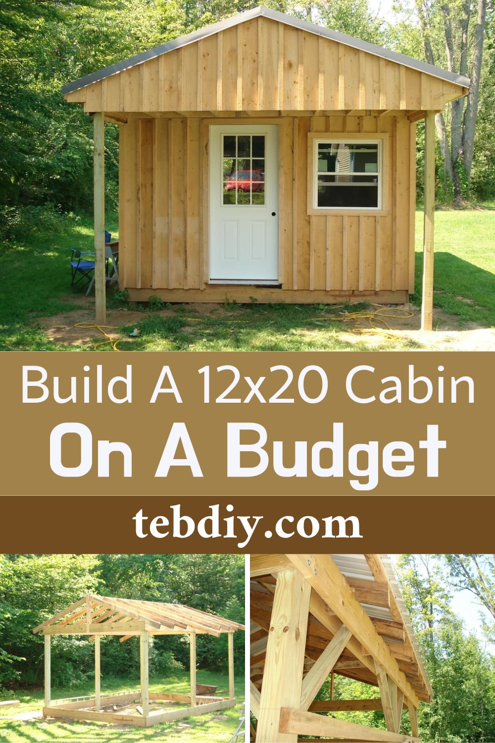 How To Build A 12x20 Cabin