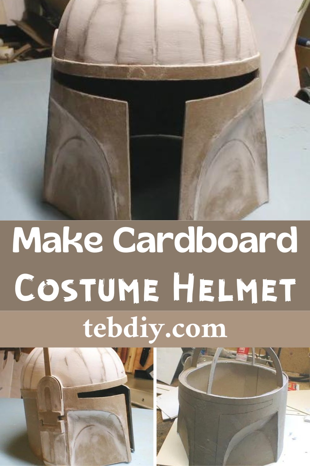 How To Make A Cardboard Costume Helmet