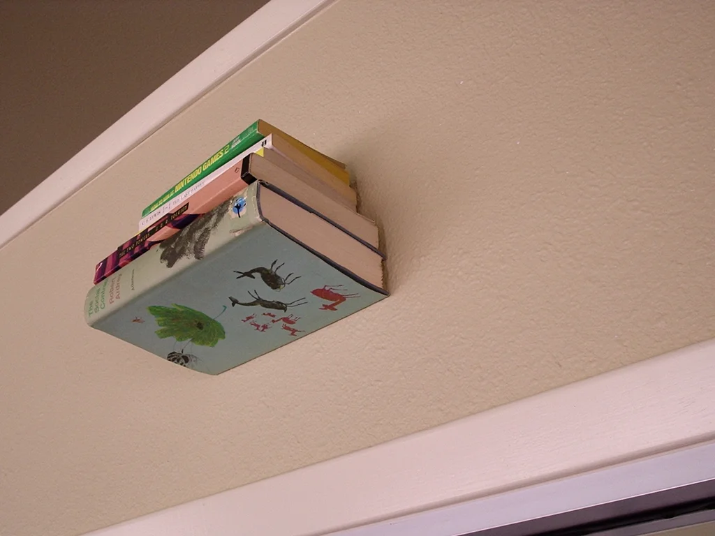 How To Make Invisible Book Shelf