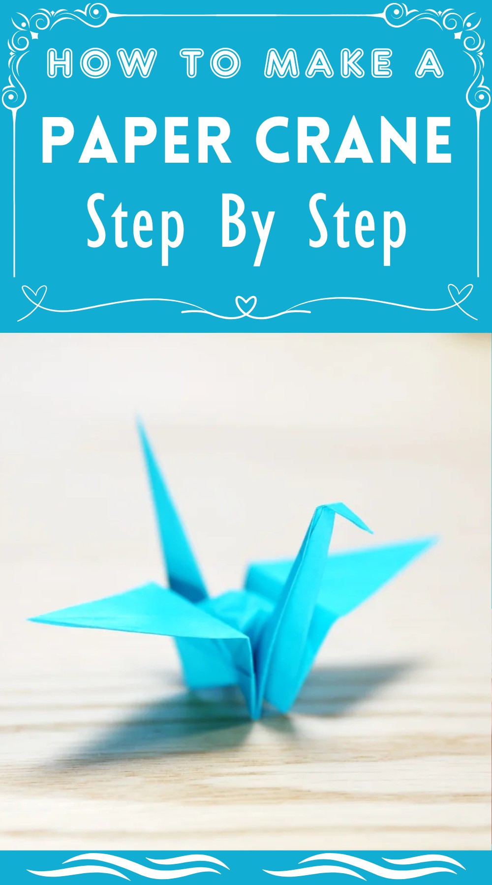 How To Make a Paper Crane Step By Step