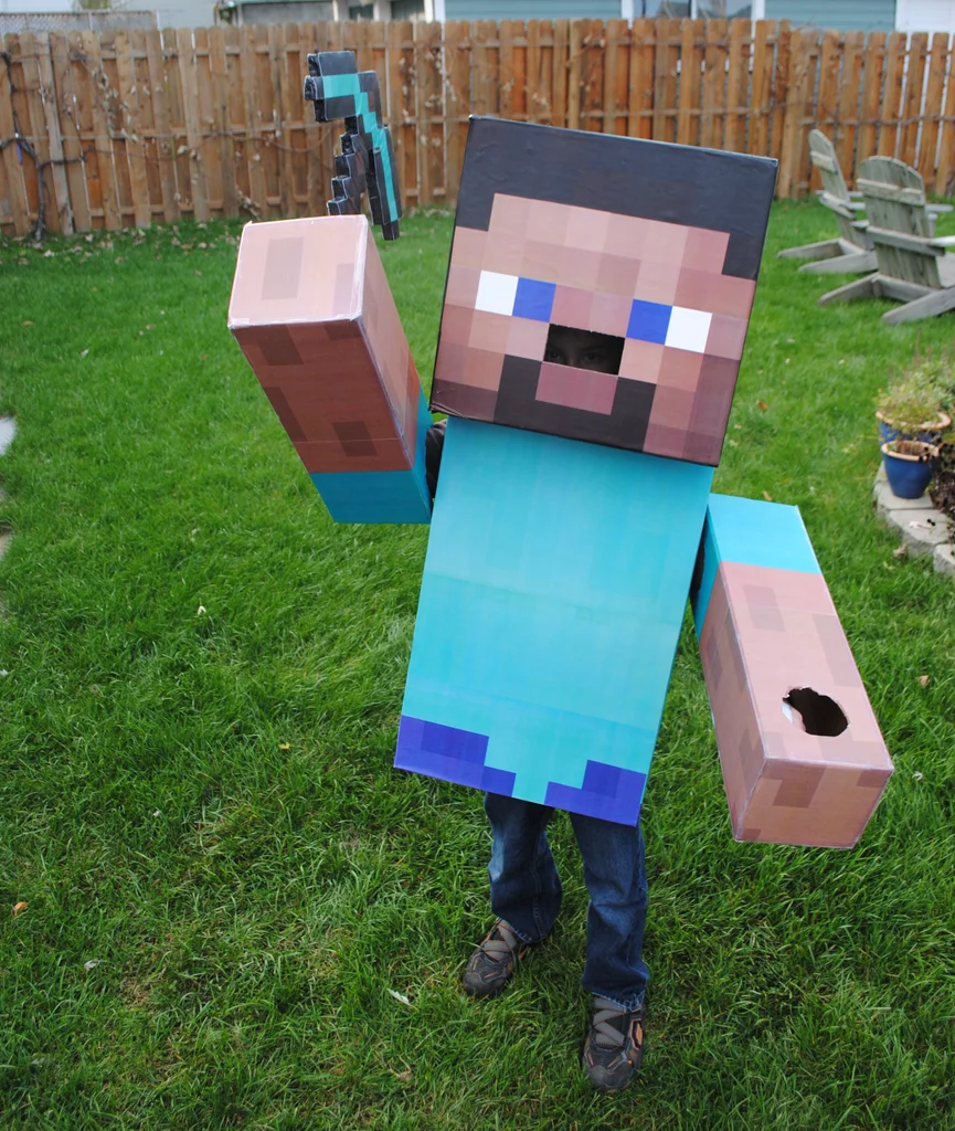 Minecraft Steve Costume Idea