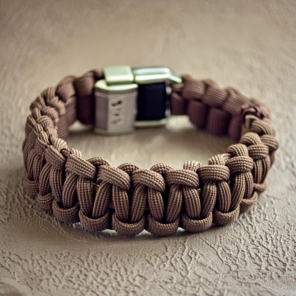 Paracord Bracelet With A Side Release Buckle