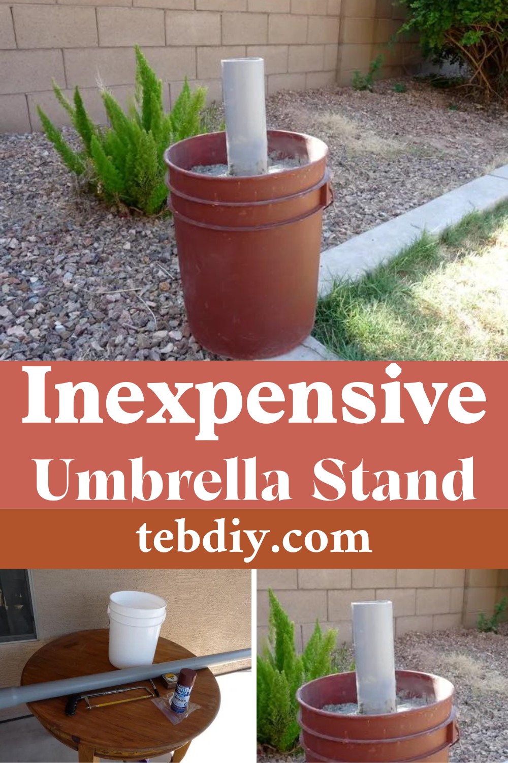 Super Inexpensive Umbrella Stand For Patio