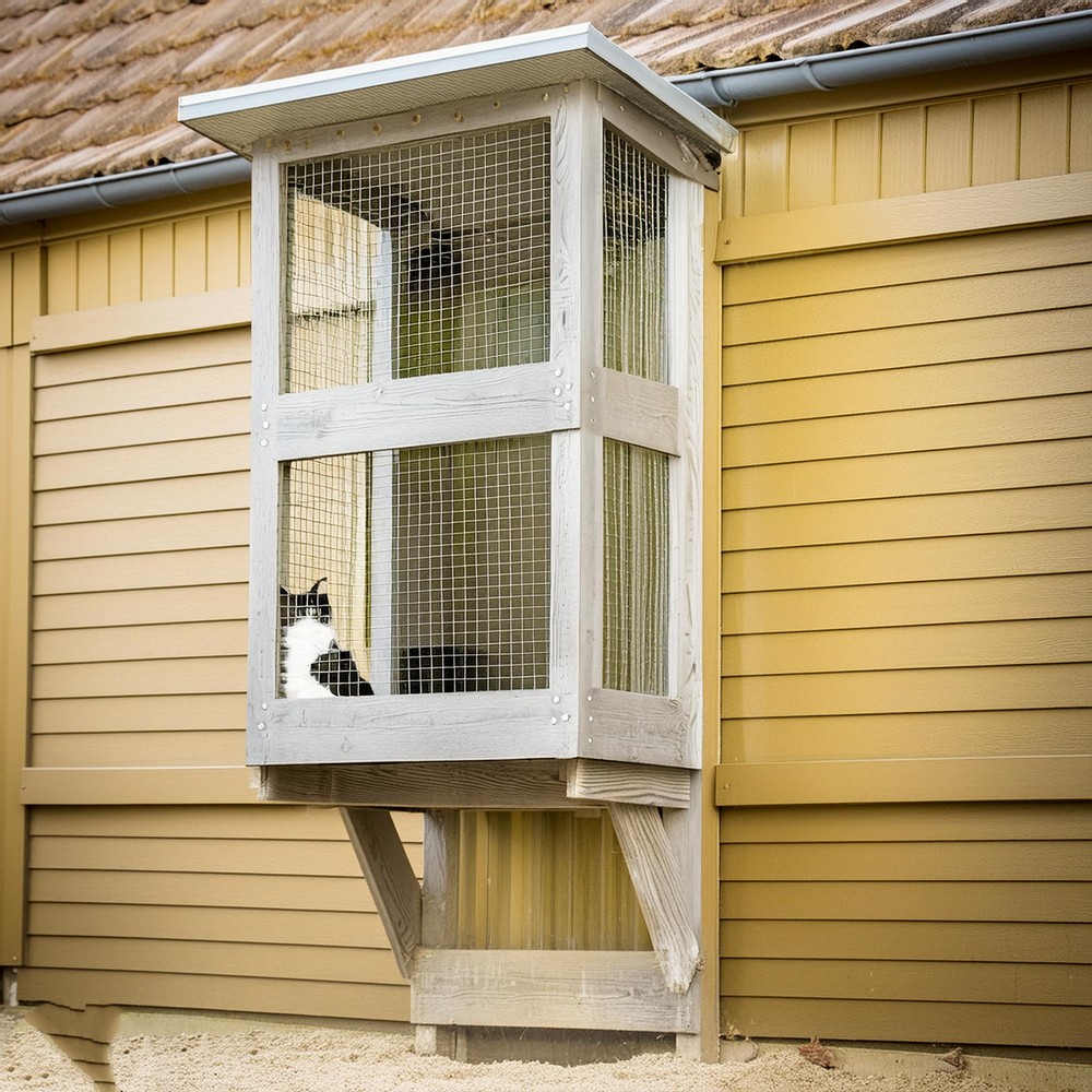 A Catio For Felines To Play