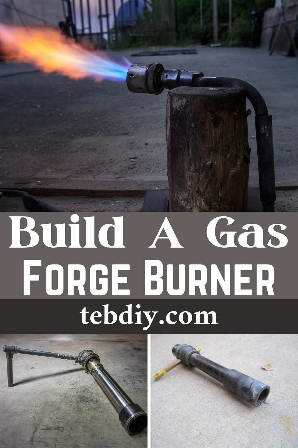 A Gas Forge Burner