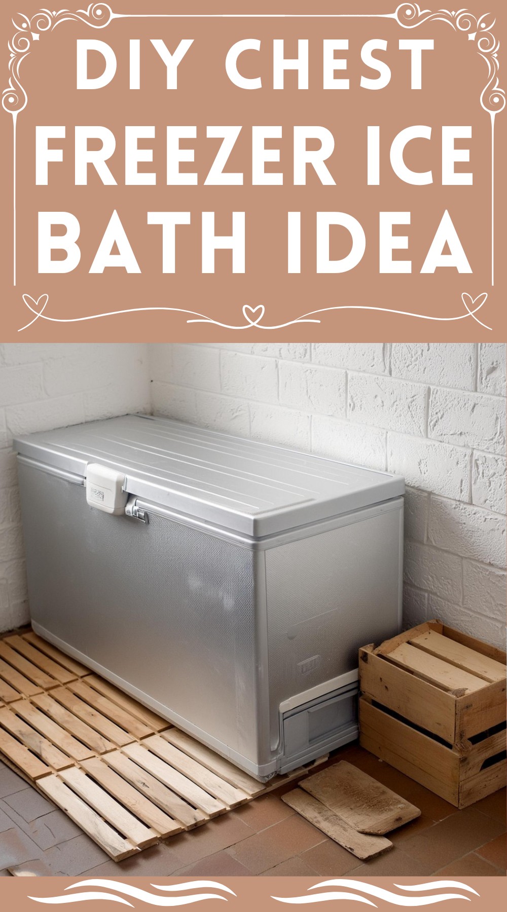 DIY Chest Freezer Ice Bath Idea