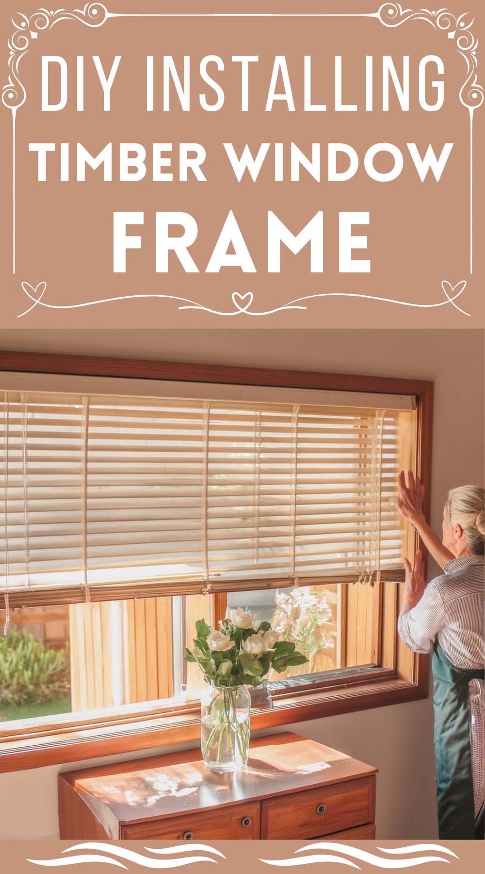 DIY Installing Timber Window Frame