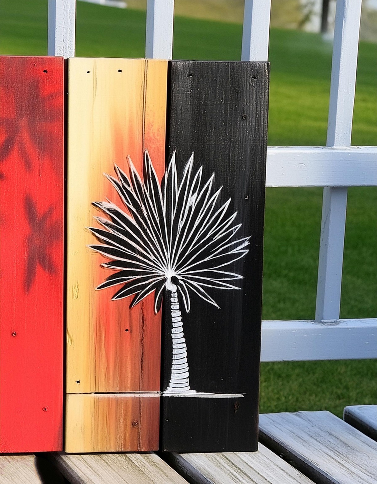 DIY Pallet Wood Painting
