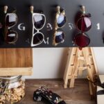 DIY Sunglasses Organizer For Wall