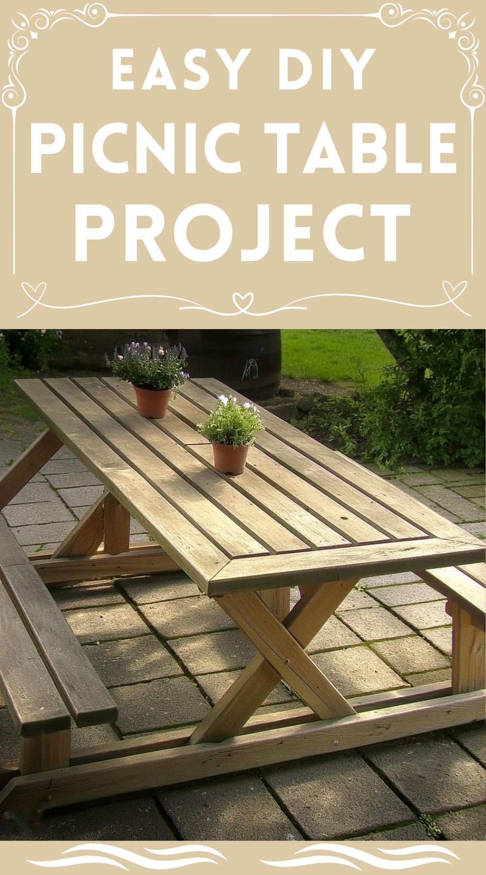 Easy DIY Picnic Table Project