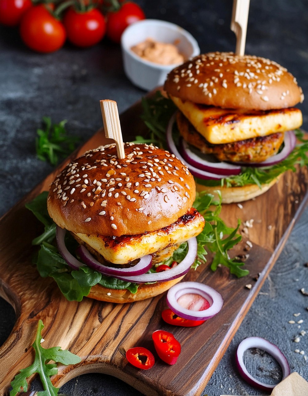 Halloumi Burgers 1