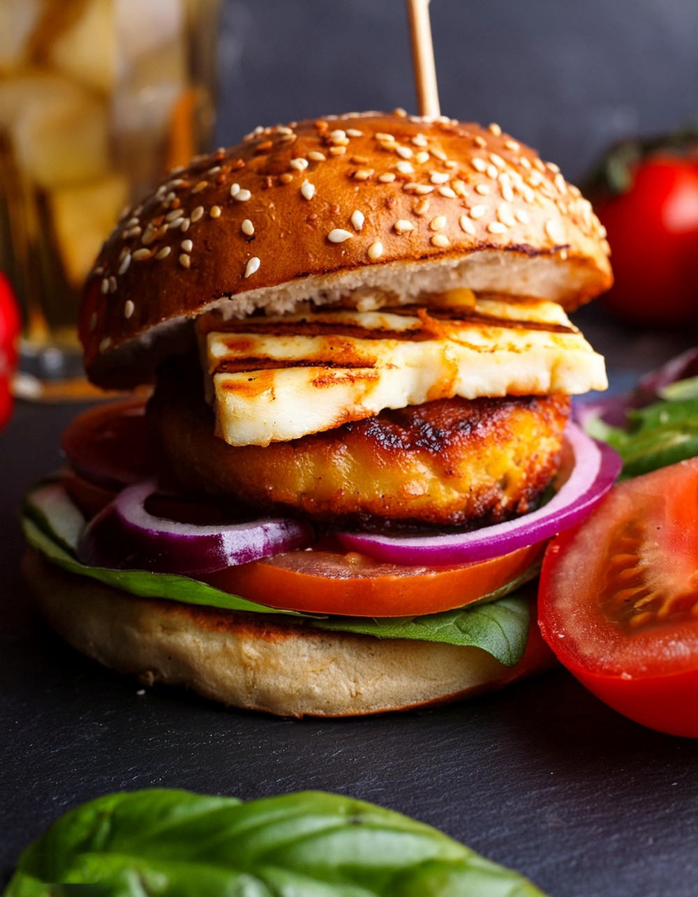 Halloumi Burgers