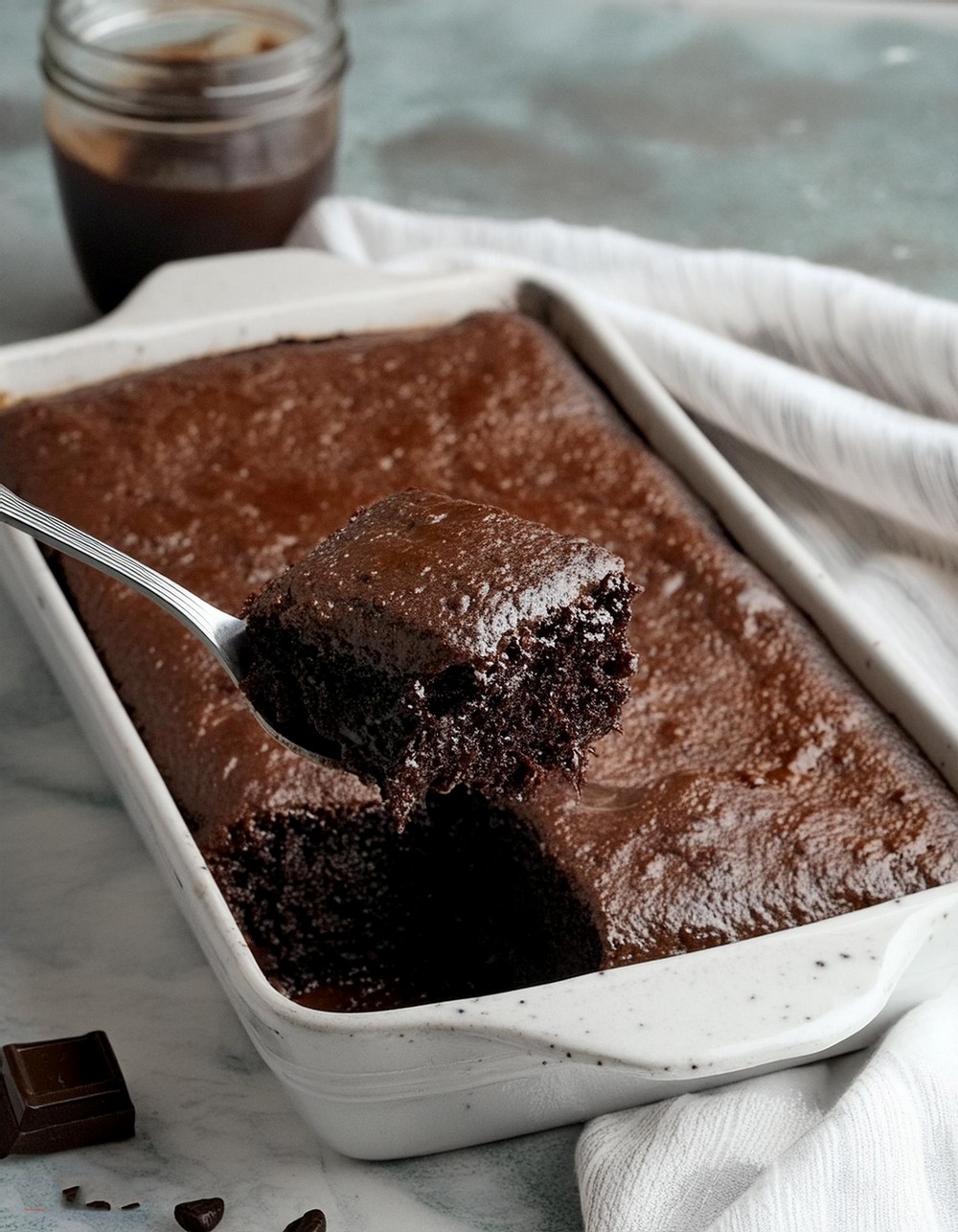 Hot Fudge Chocolate Pudding Cake 2