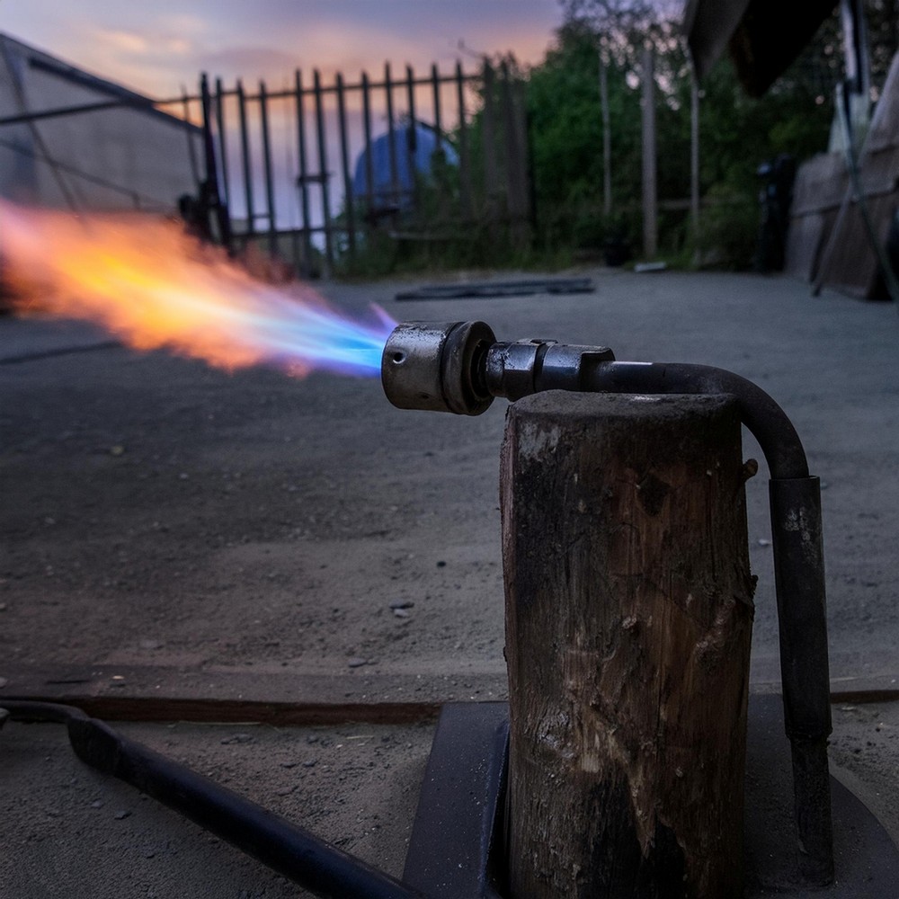 How To Build A Gas Forge Burner