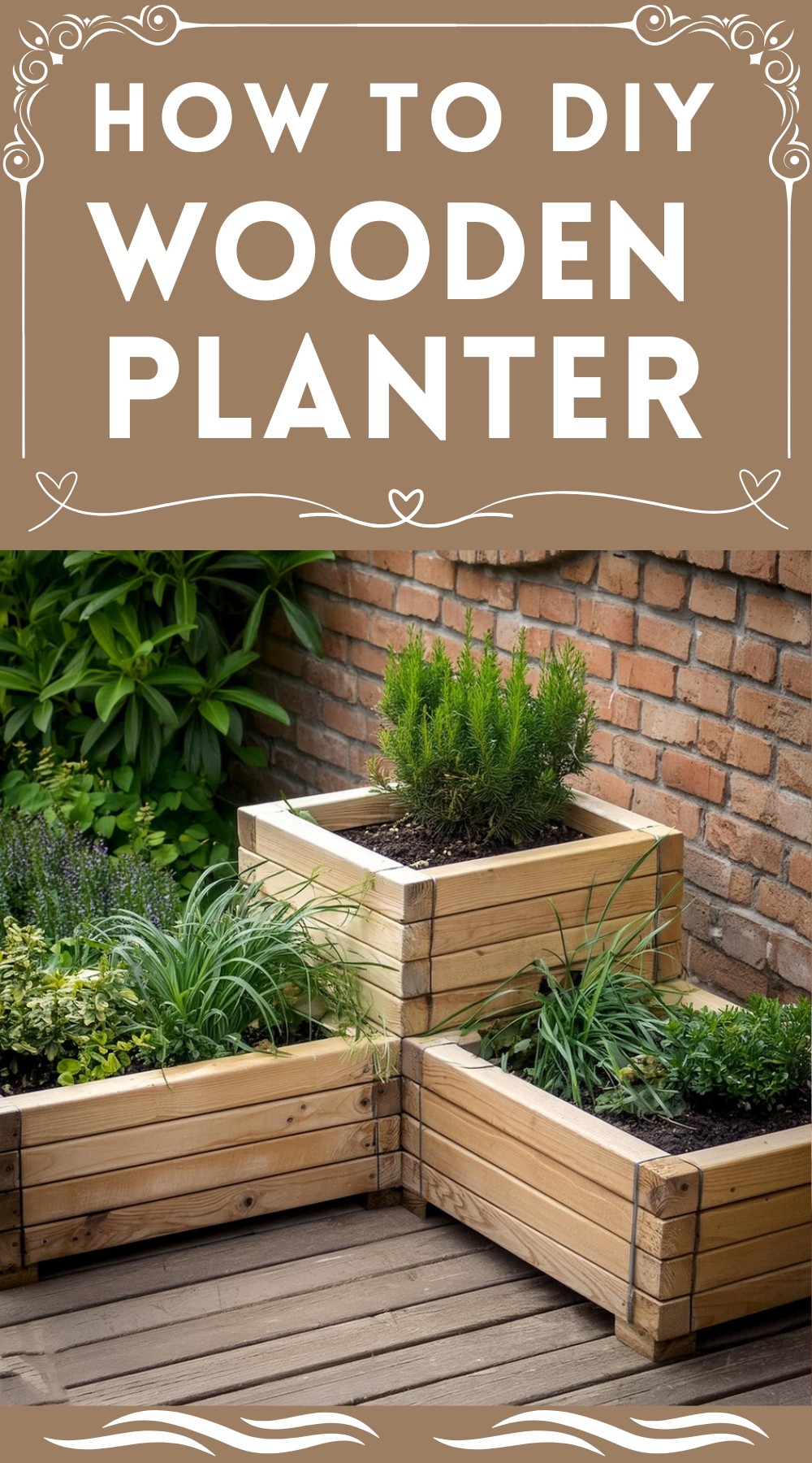 How To DIY Wooden Planter
