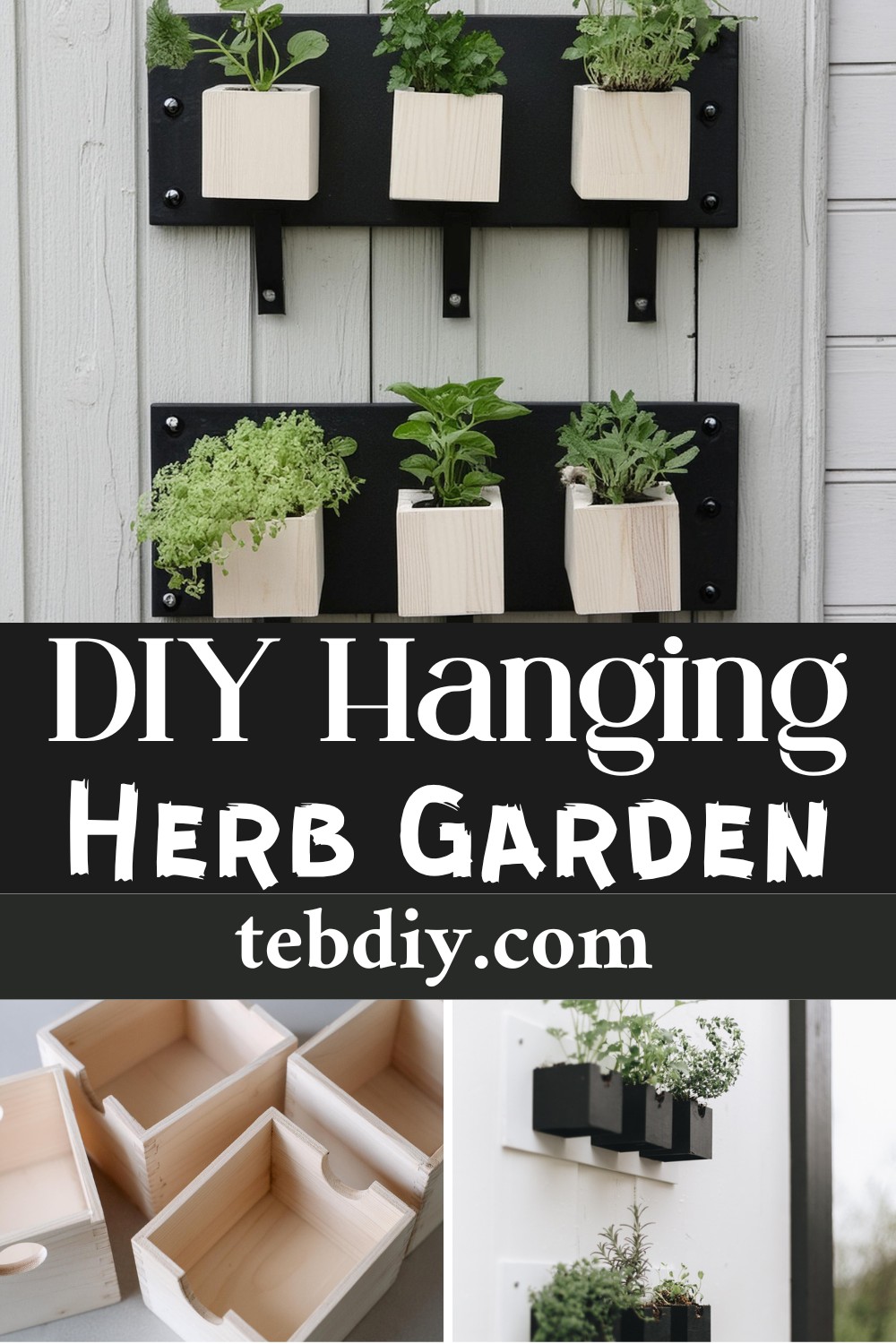 How To Make A DIY Hanging Herb Garden