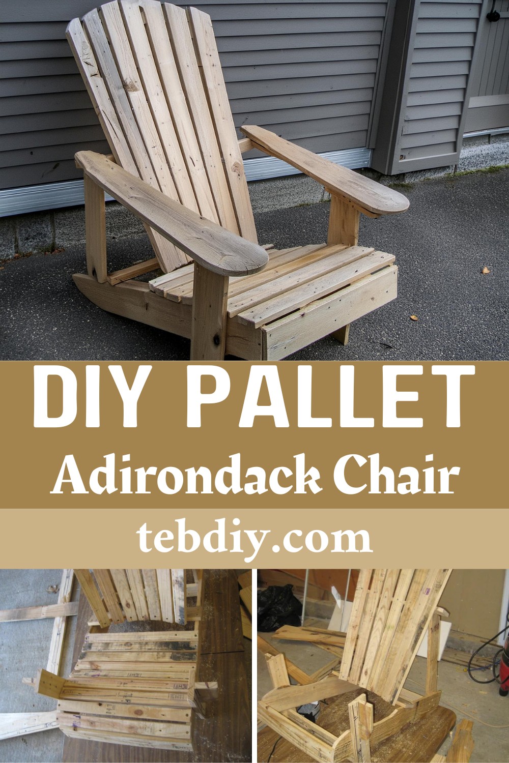 Pallet Adirondack Chair Idea