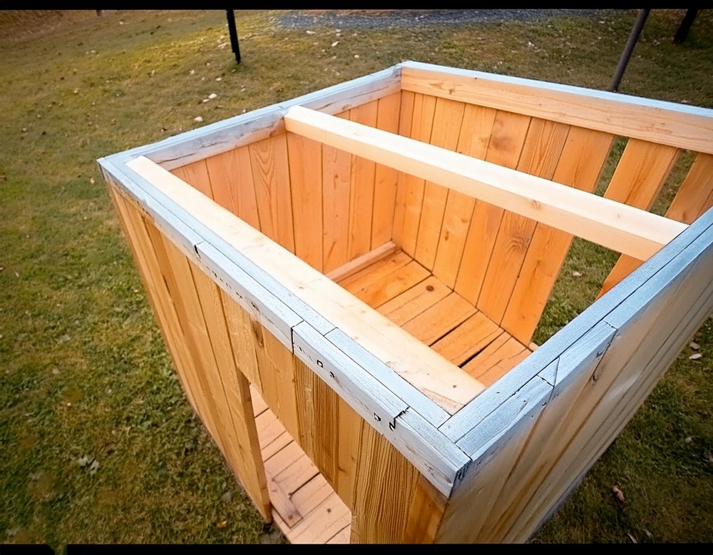 wood structure for dog house