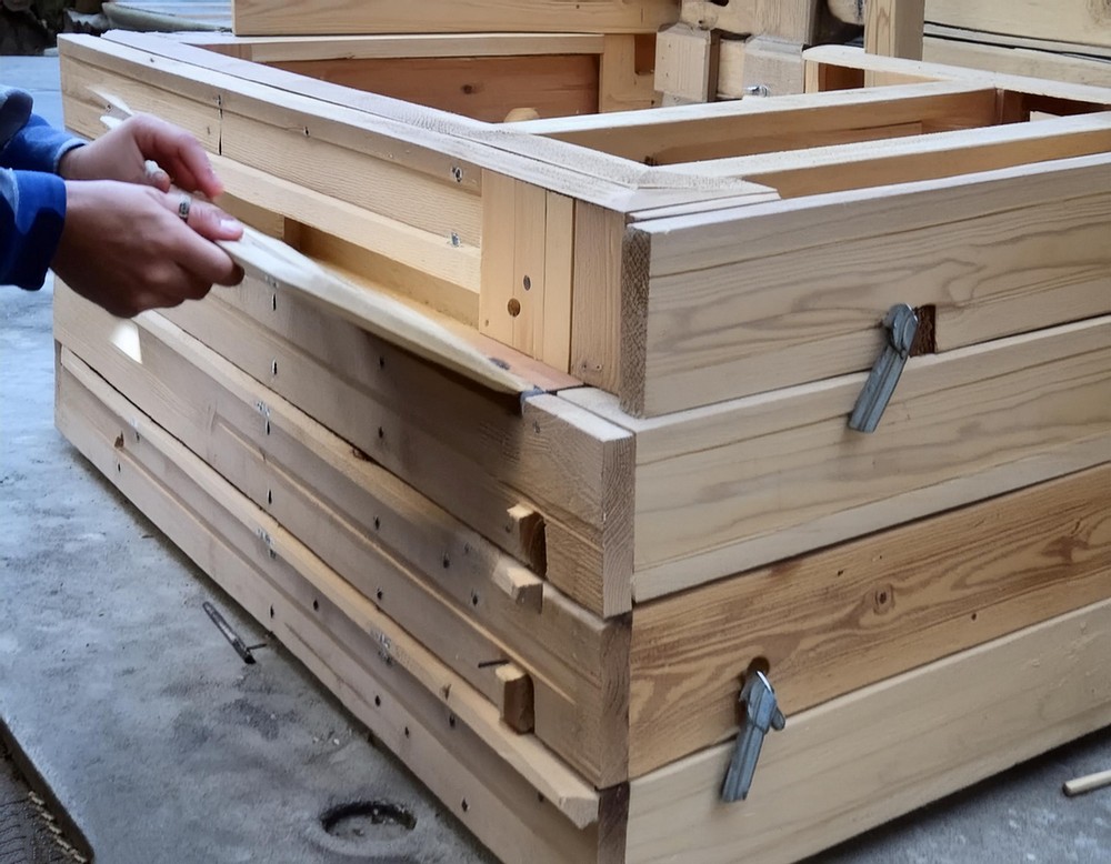 Add Slat Wood Boards