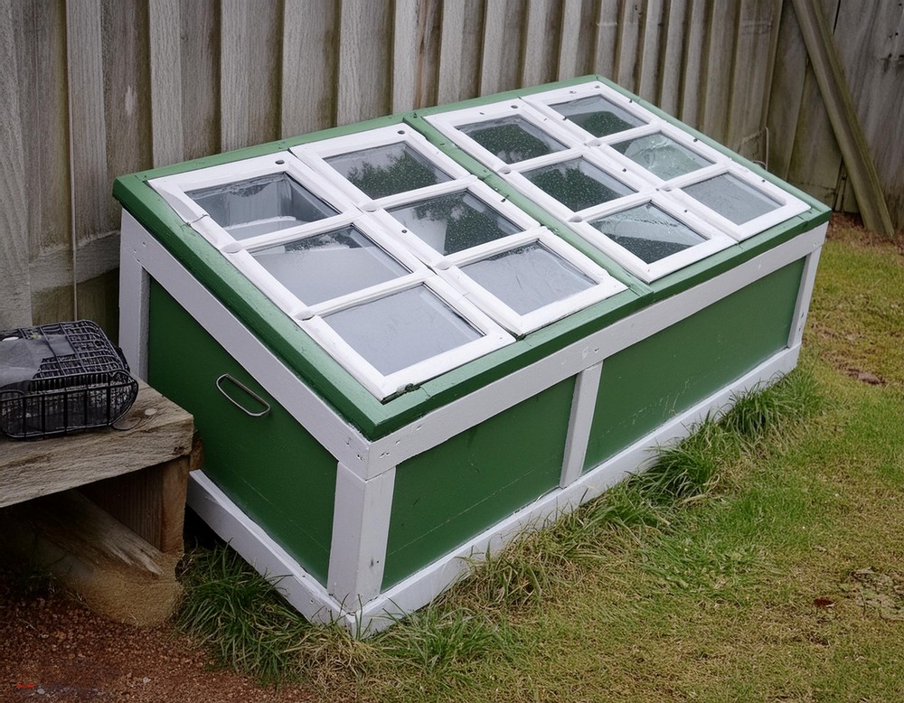 Build a Cold Frame Using Old Windows 1