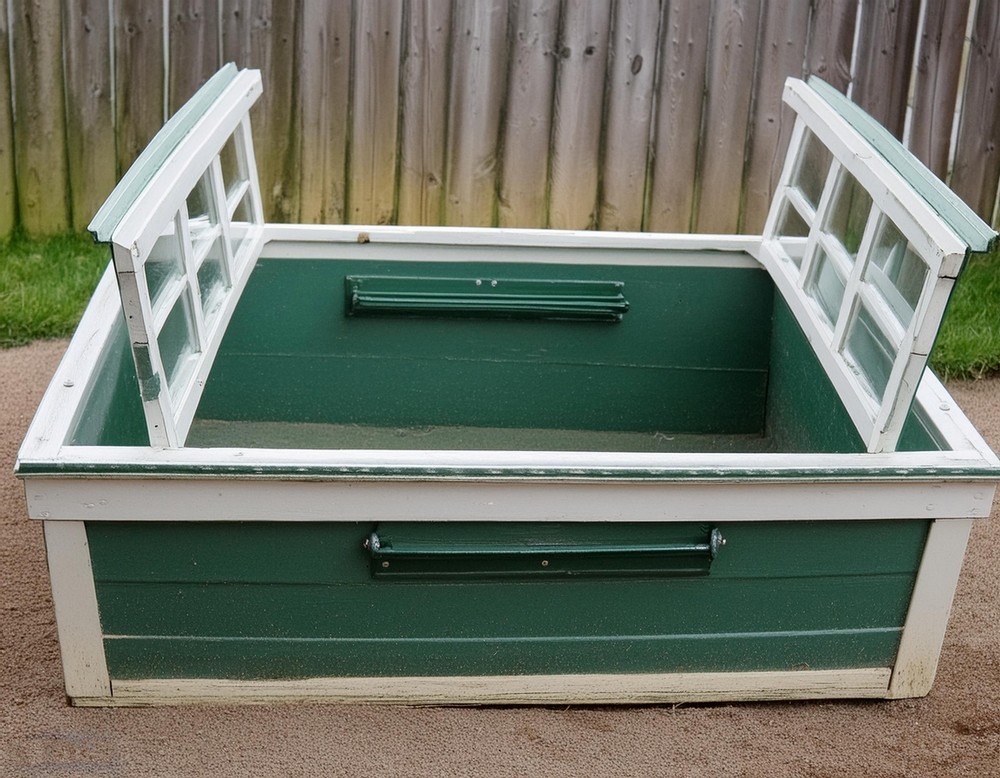 Build a Cold Frame Using Old Windows 3