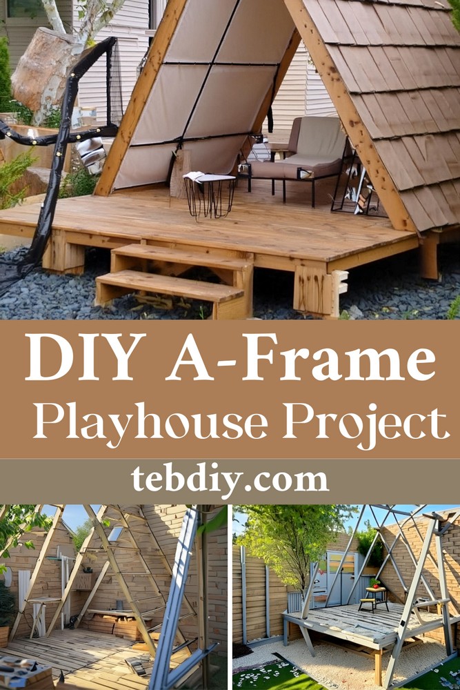 Build an A-Frame Playhouse