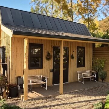 DIY Backyard Garden Shed 4