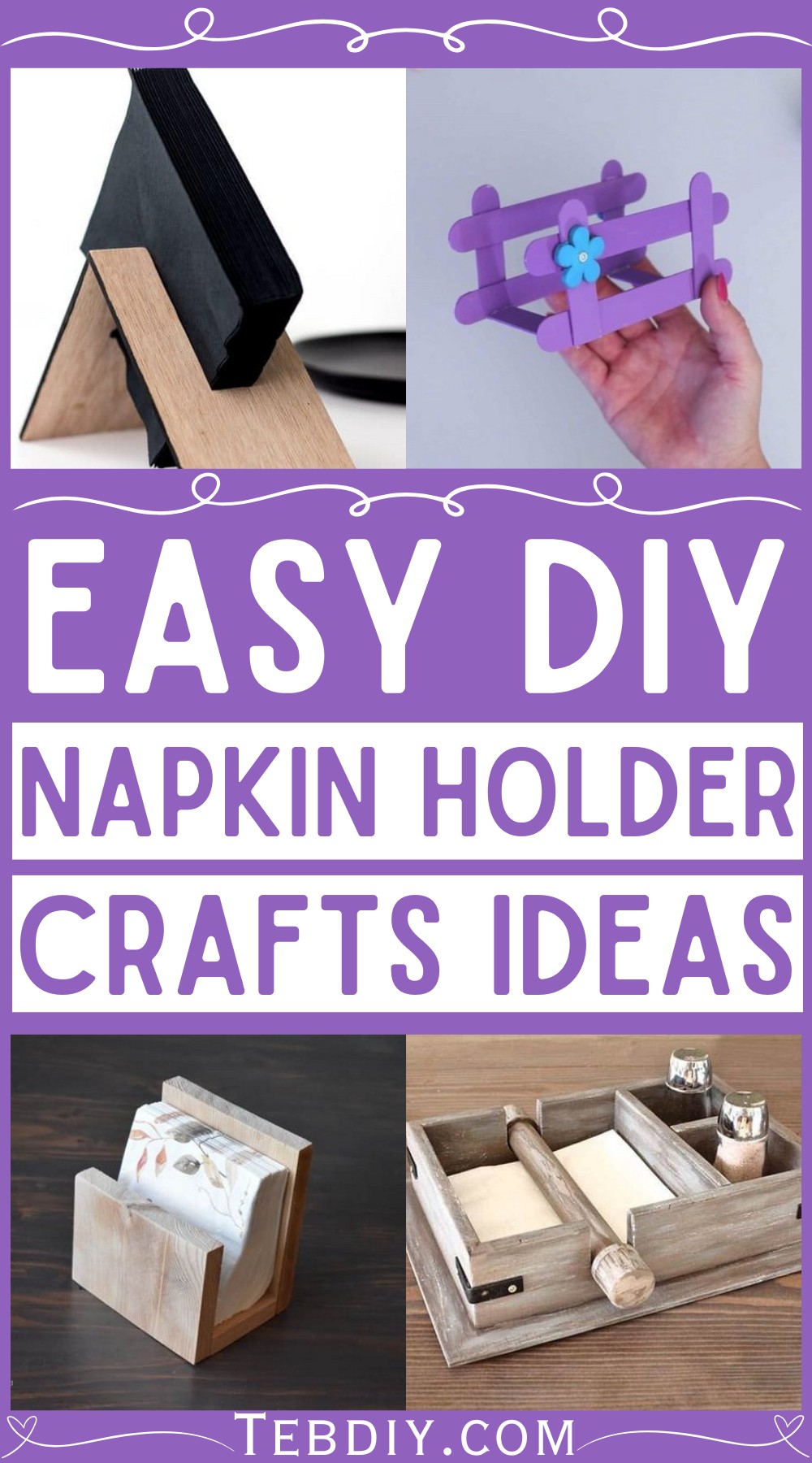 DIY Napkin Holder Ideas