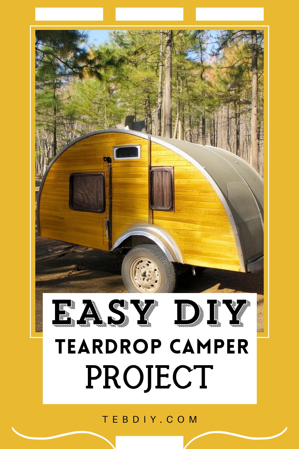 DIY Teardrop Camper Project