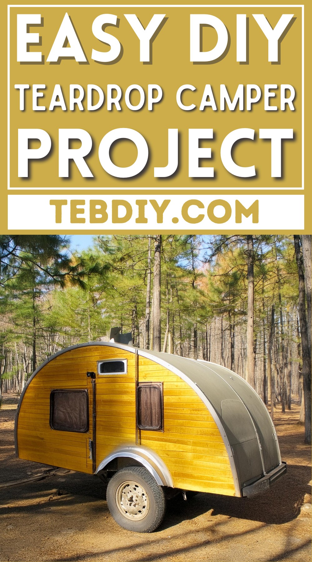 DIY Teardrop Camper Project