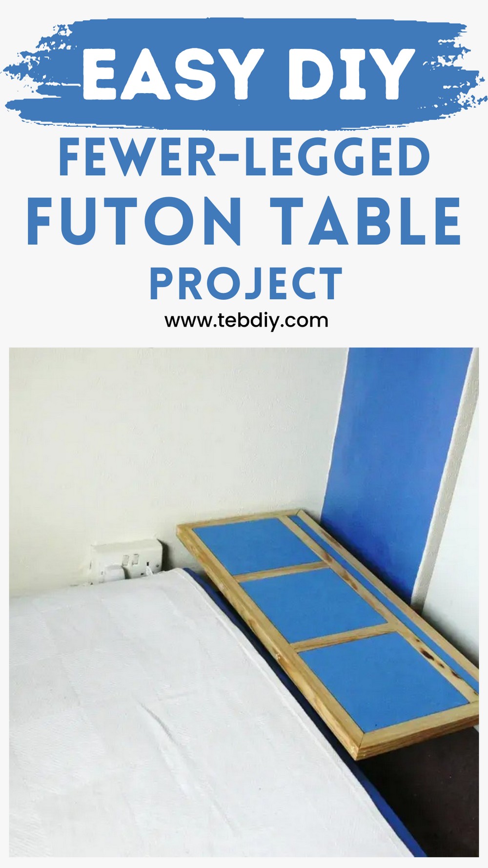 Fewer-Legged Futon Table