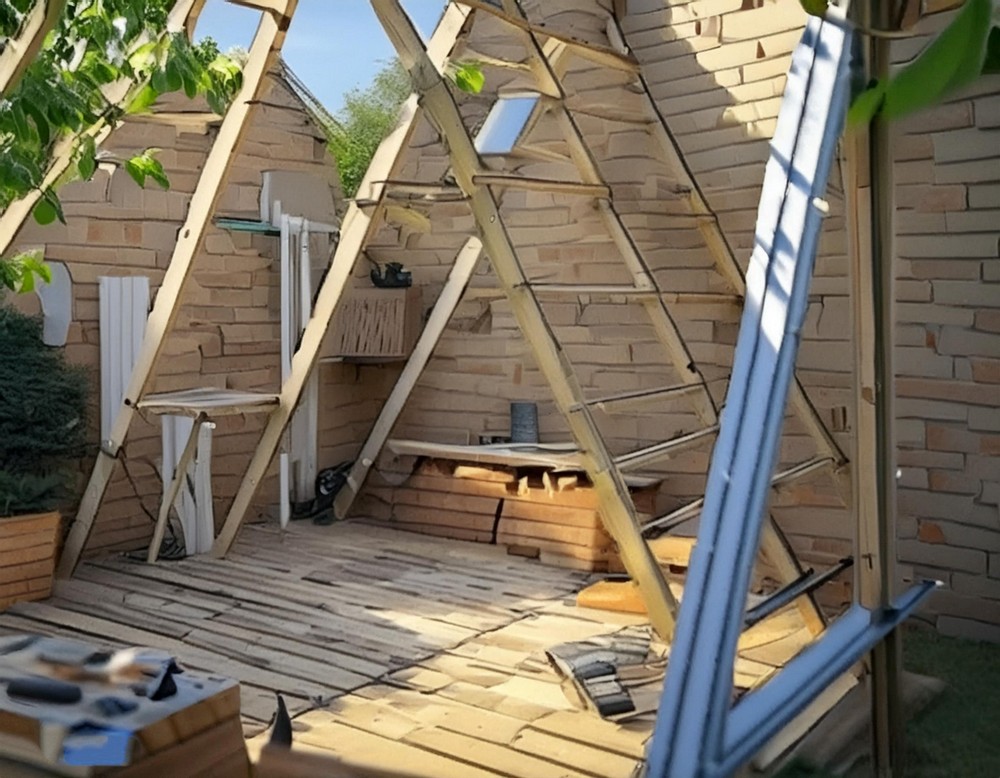 Build an A-Frame Playhouse