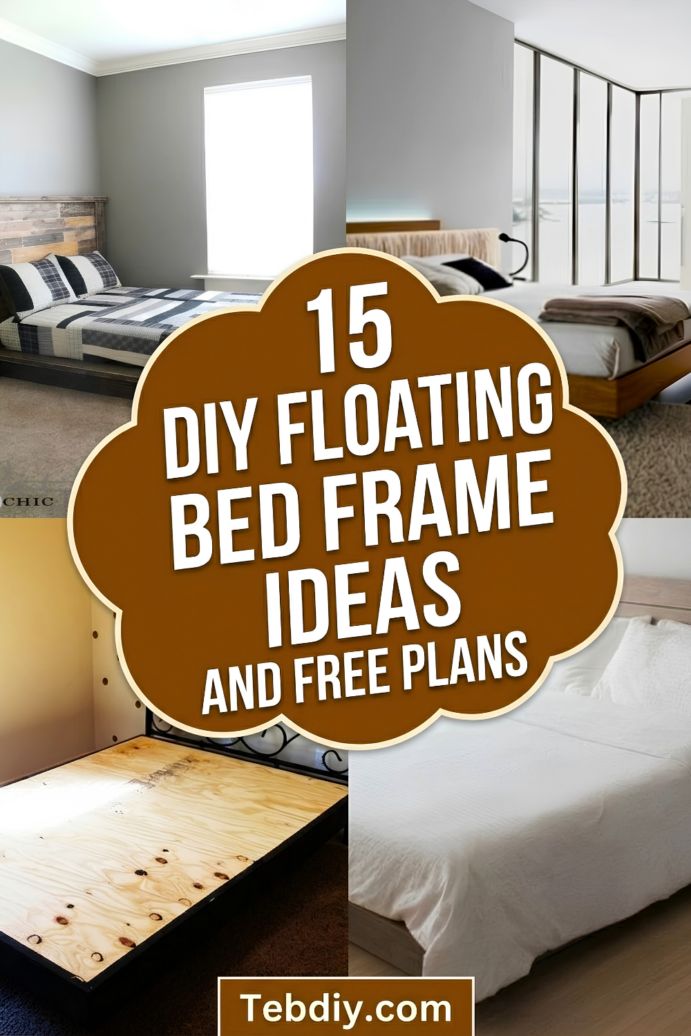 15 DIY Floating Bed Frame Ideas And Free Plans
